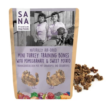 SANA Mini pulyka tréningcsontok édesburgonyával és gránátalmával (100 g)