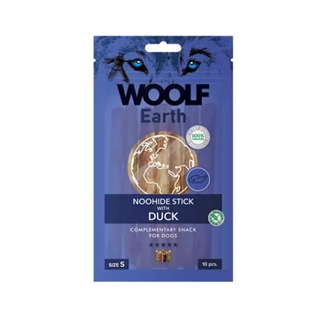 Woolf Earth S DUCK Noohide 90g Kollagénes Rúd Kacsa Jutalomfalat