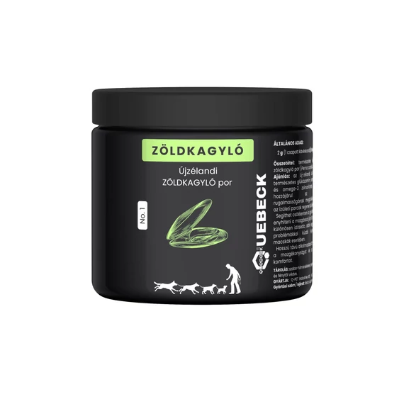 Quebeck Zöldkagylópor 350g
