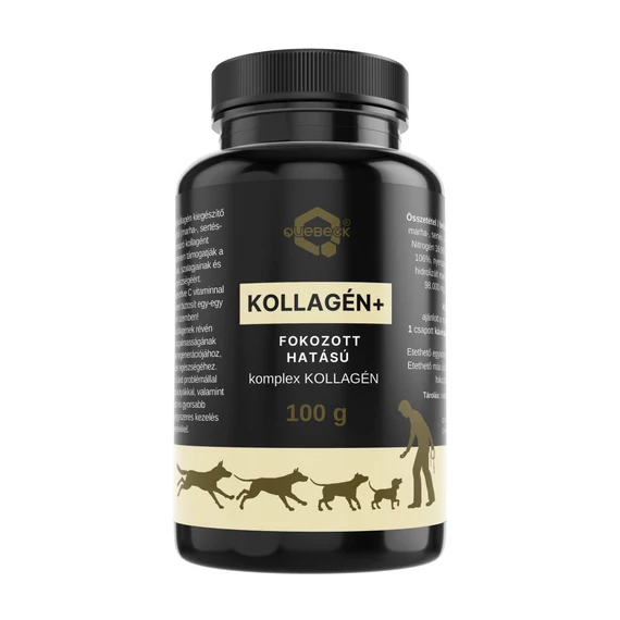 Quebeck KOLLAGÉN+ - komplex kollagén-kiegészítő, 100 gramm