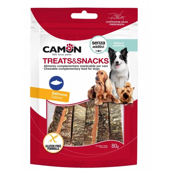 Camon nagy lazacos csíkok 80g gluténmentes