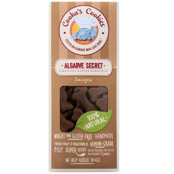 Cooka's Barkissini Algarve Secret szentjánoskenyér és kókusz vegán jutalomfalat 100g