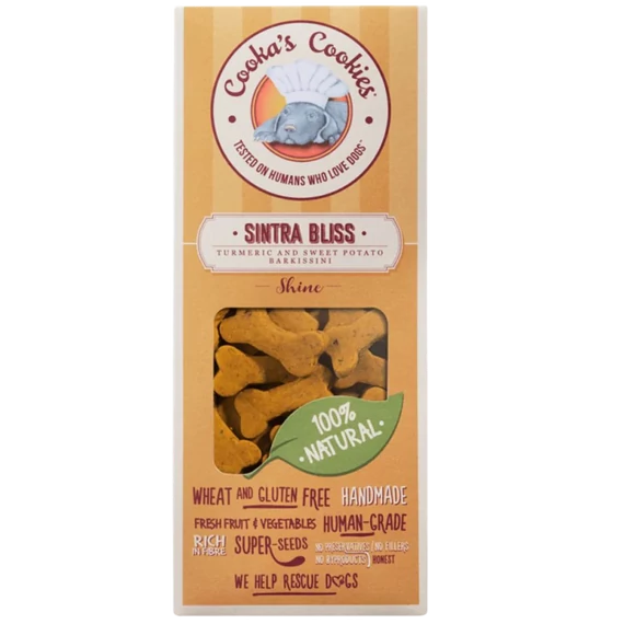 Cooka's Barkissini Sintra Bliss kurkuma és édesburgonya jutalomfalat 100g