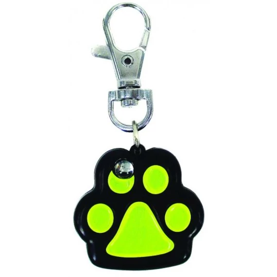 Pet Expert Mancs alakú LED-es medál 3,5x7x1,2 cm