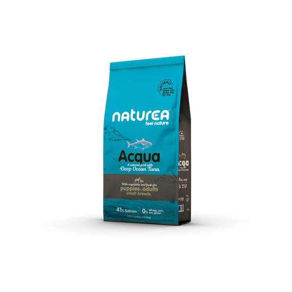 Naturea Naturals ACQUA Deep Ocean Tuna Small Breed - Tonhalas Száraztáp Kistestű kölyök és felnőtt Kutyáknak 2kg