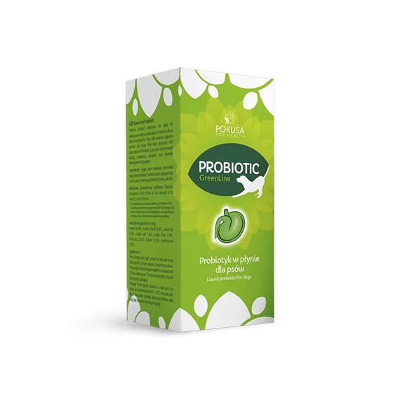POKUSA GREENLINE folyékony probiotikum kutyáknak 200ml