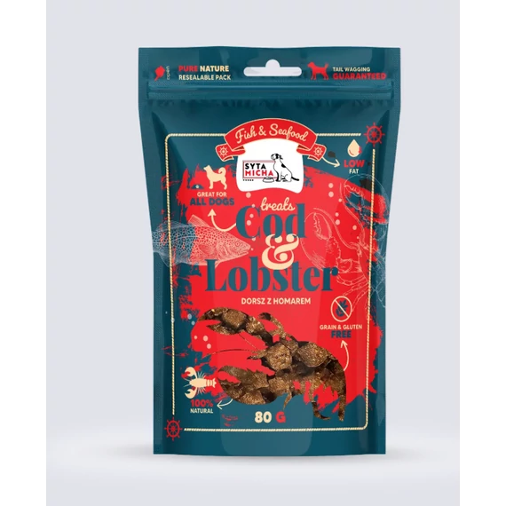 Syta Micha Fish &amp; Seafood Tőkehal - Homár 80g