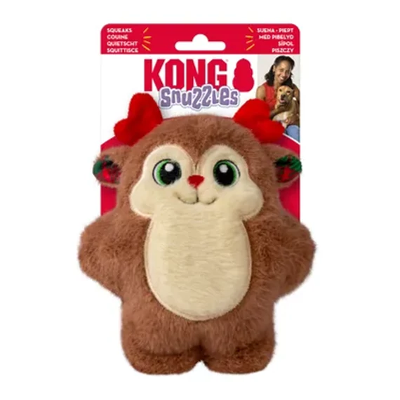Kong Holiday Snuzzles Rénszarvas S-es