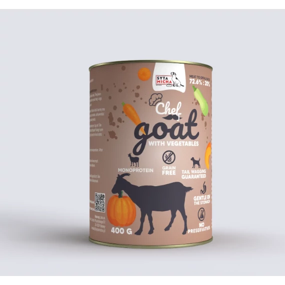Syta Micha CHEF Kecske zöldségekkel 400g