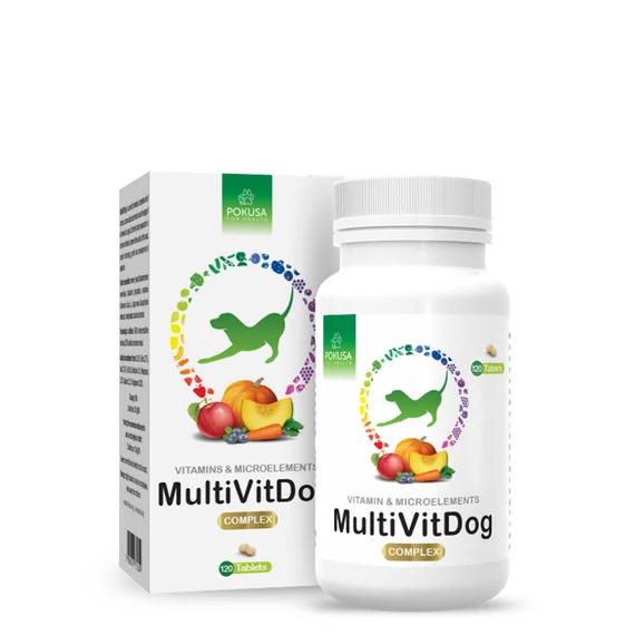 POKUSA GREENLINE MULTIVIT DOG - 120 db tabletta
