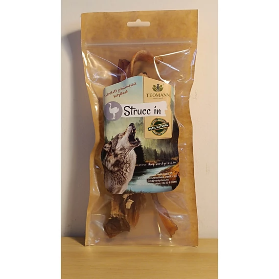 Teomann Szárított Strucc ín 125g