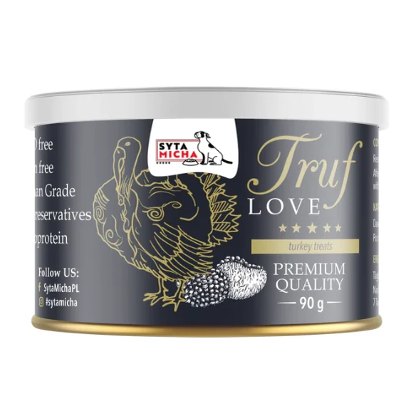 Syta Micha TrufLove Soft jutalomfalatok Pulykahússal és szarvasgombával - 90g