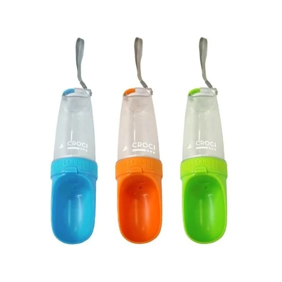 Croci utazós minikulacs kutyáknak itatótállal 350 ml