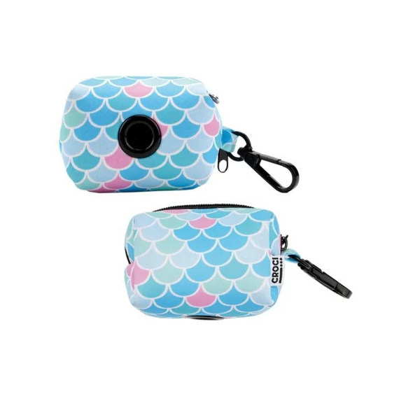 Croci Mini Bag Scales 6x4cm sellő mintás kakizacsi tartó