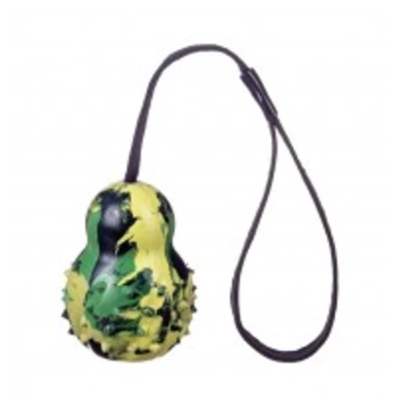 Barry King játék erős kötéllel - zöld - 10x8 cm