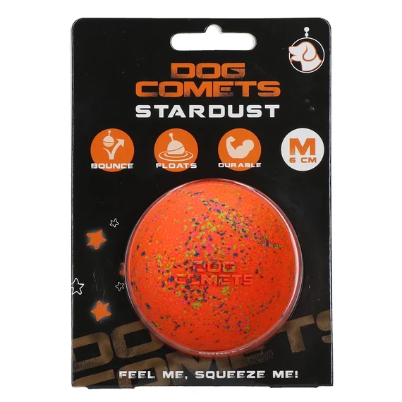 Dog Comets Stardust labda Narancs M
