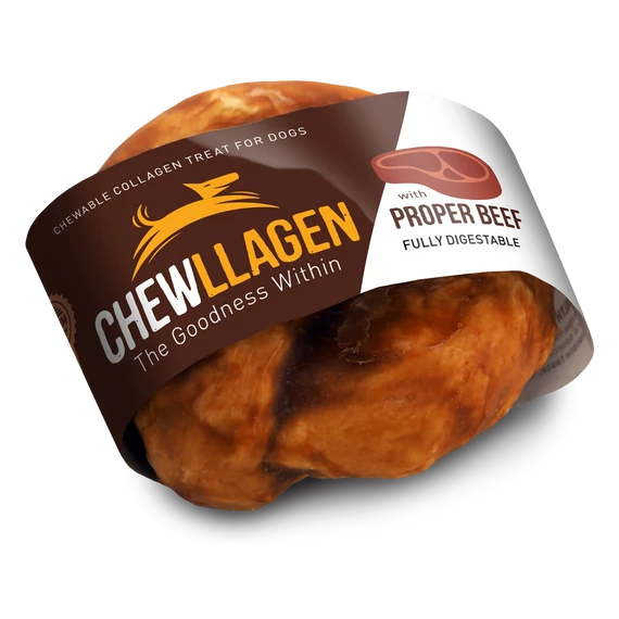 Chewllagen marhás kollagén &quot;fánk&quot; kb. 9 cm