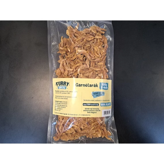 Furry Snacks Szárított garnélarák 2-4cm 100g