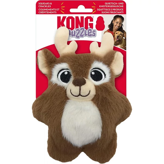 Kong Holiday Snuzzles Rénszarvas M-es