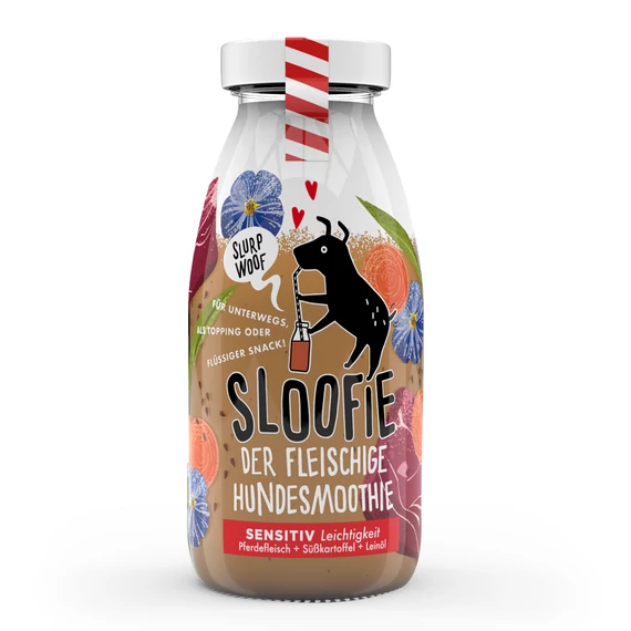 SLOOFIE SENSITIV, A KÖNNYEDSÉG (Lóhús, édesburgonya, lenmagolaj)