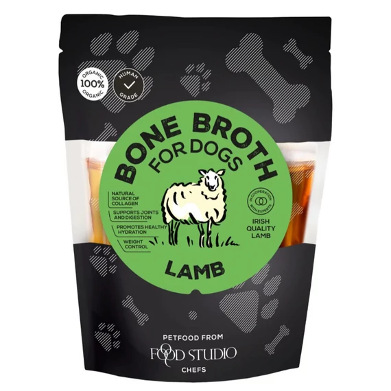 Food Studio ír bárány csontleves kutyáknak 230ml