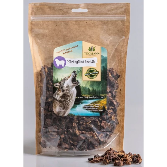 Teomann Szárított Mini Báránytüdő Kockák 125g