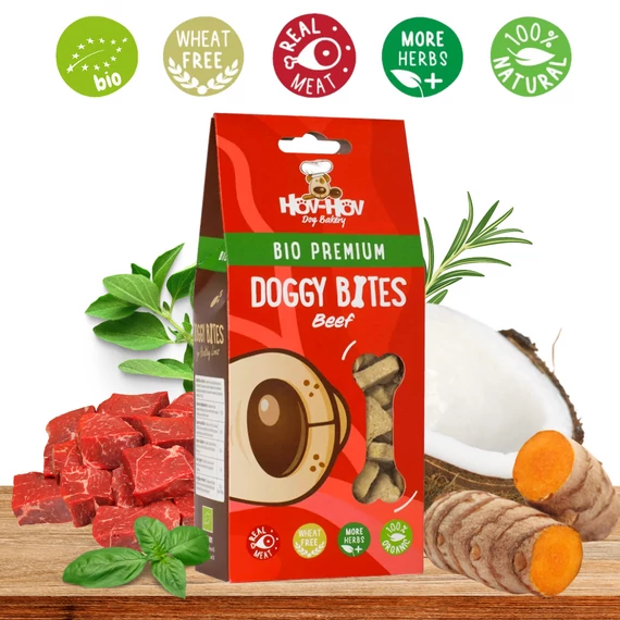Hov-Hov Bio marhahúsos kutyakeksz 150 g