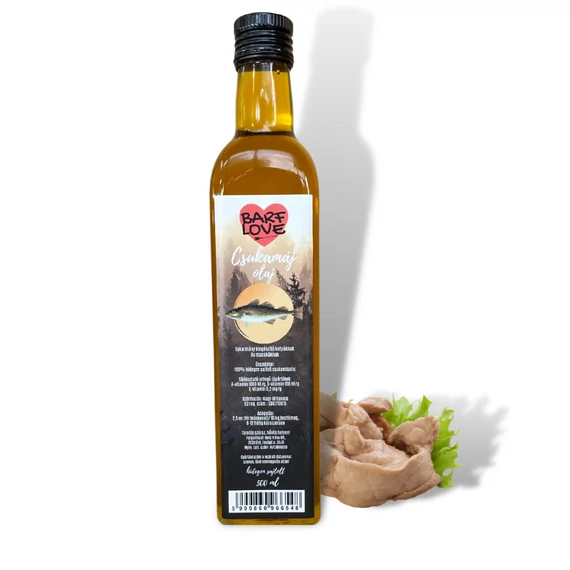 Csukamájolaj 500 ml - Barf Love