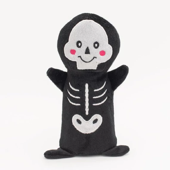 ZippyPaws Halloween csontváz plüss