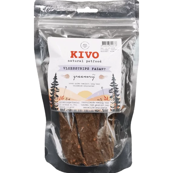KIVO Szárított fácánhús csíkok 200g