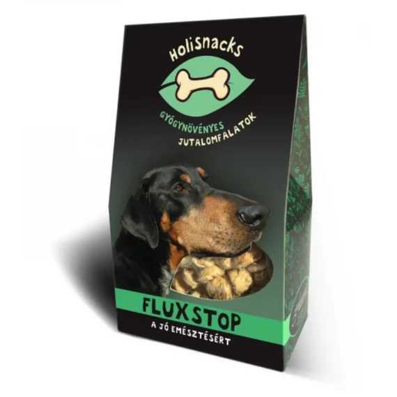 Holisnacks FLUXSTOP gyógynövényes jutalomfalat 100g