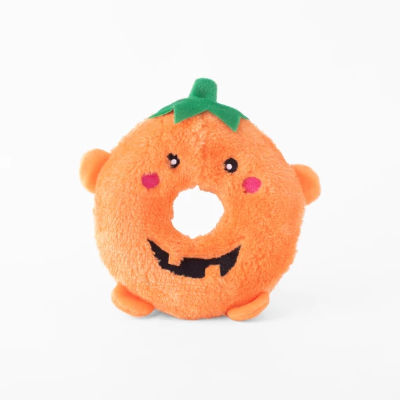 ZippyPaws Halloween Donutz Buddie Pumpkin