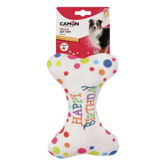 CAMON Plüss szülinapi csont 18CM