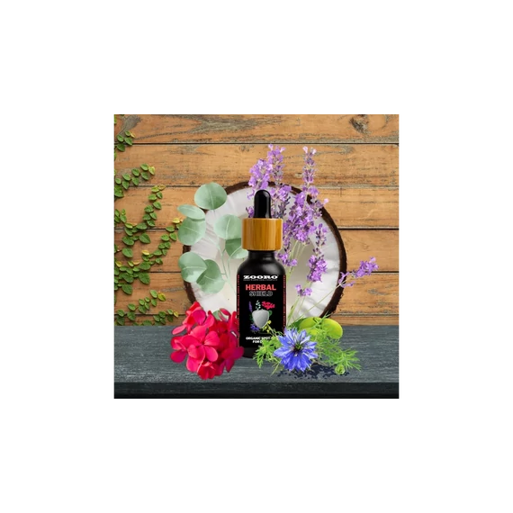Zooro® Herbal Shield Spot-on - 100% természetes illóolaj keverék 20ml