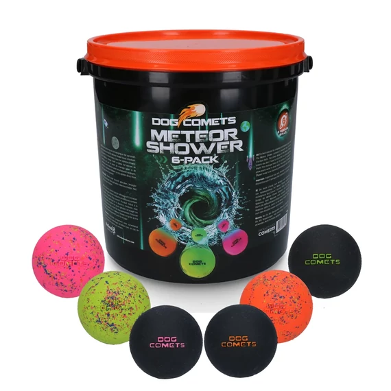 Dog Comets Meteor Shower (6db M-es Stardust labda tároló vödörrel)
