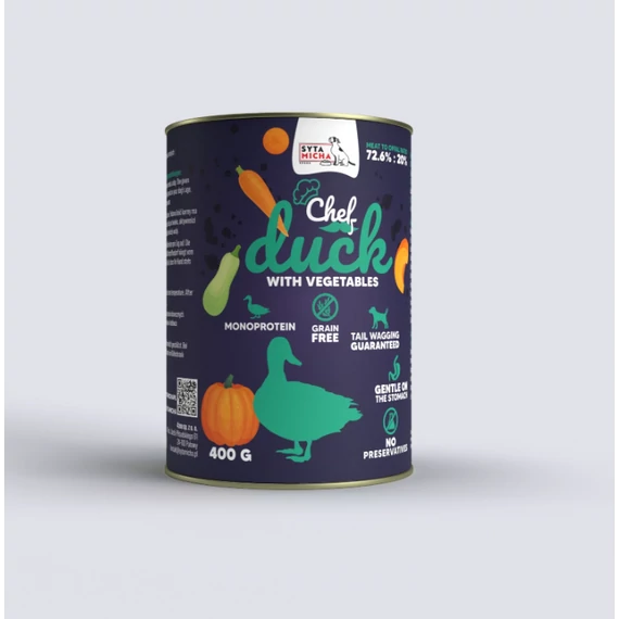 Syta Micha CHEF Kacsa zöldségekkel 400g
