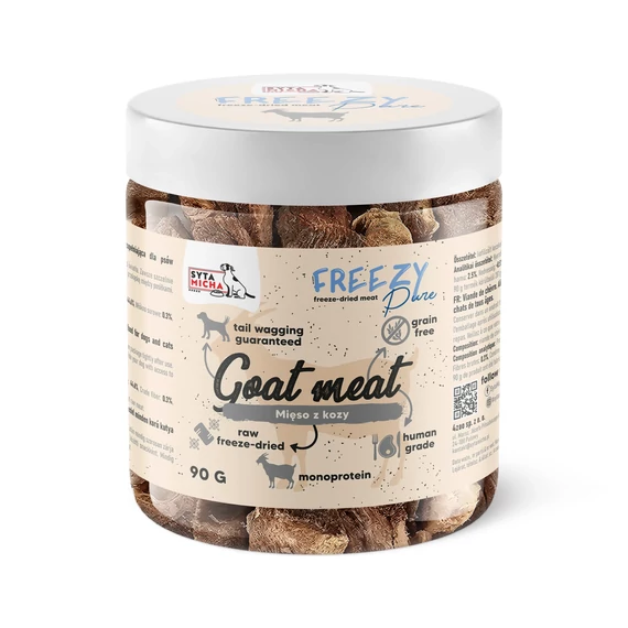 Syta Micha FREEZY Pure - 100% fagyasztva szárított kecskehús 90g