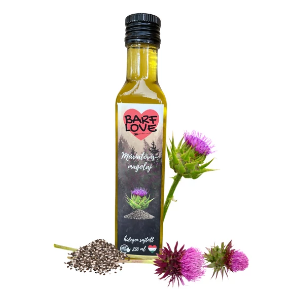 Máriatövismagolaj 250 ml Barf Love