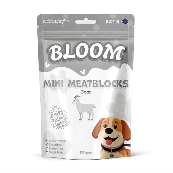 Bloom Mini Meatblocks - Kecske 150g