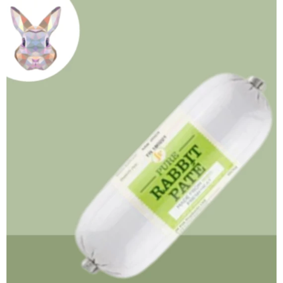 100% nyúl húsrolád 80 g, JR Pet Products