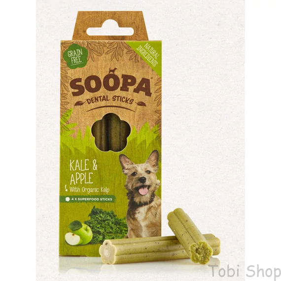SOOPA Dental Sticks - fodros kel és alma 100 g