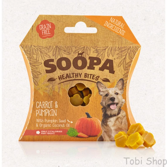 SOOPA Healthy Bites - répa és sütőtök 50 g