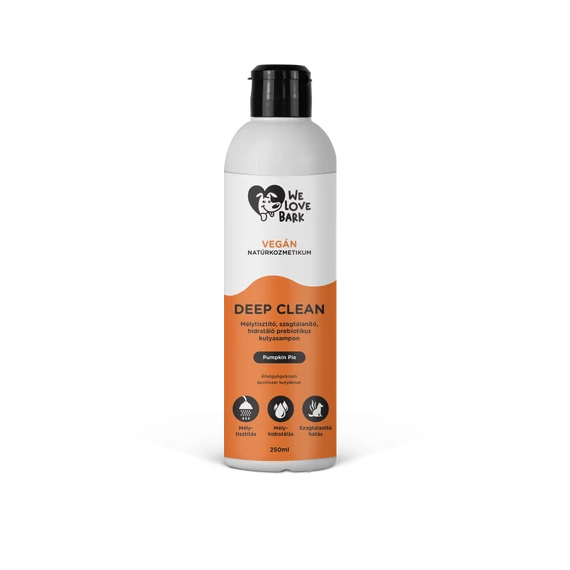 We Love Bark Deep Clean kutyasampon 250 ml