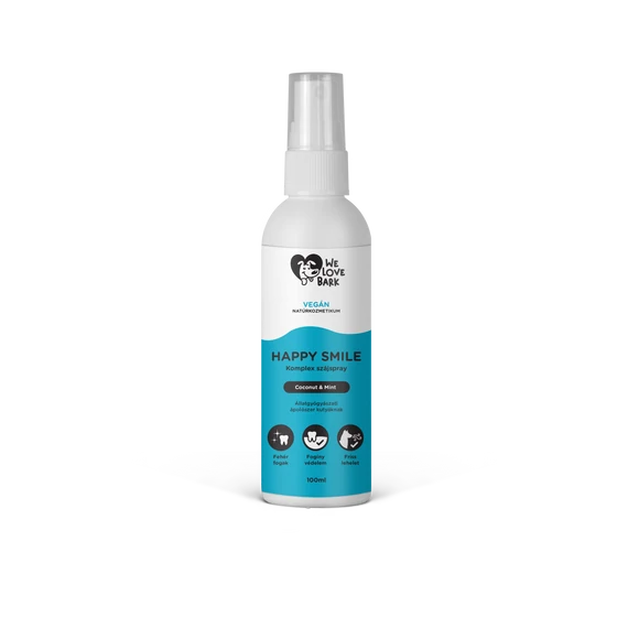 We Love Bark Happy Smile prebiotikus szájspray 100 ml
