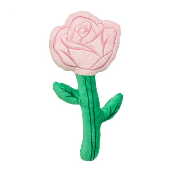 Dog Valentin, plush - Valentin napi plüss rózsa, 28cm, pink