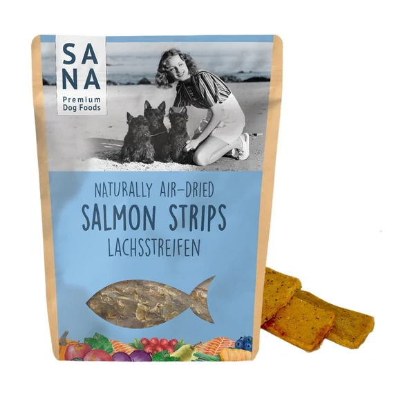 SANA szárított lazac csíkok 100g
