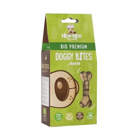 Hov-Hov BIO Prémium almás kutyakeksz 100 g