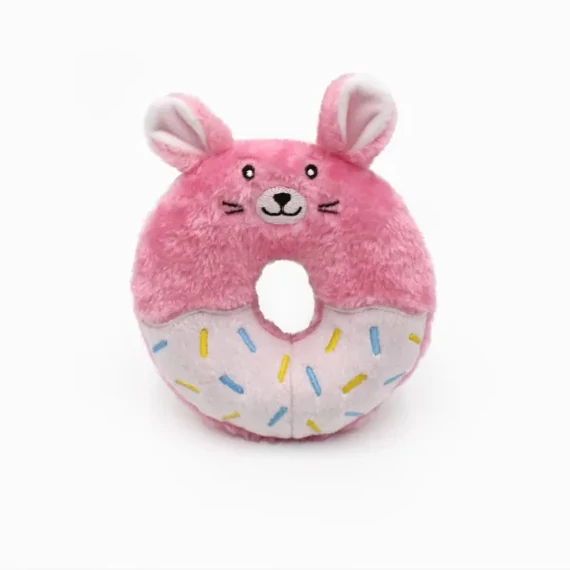 ZippyPaws Donutz Buddies Bunny plüss