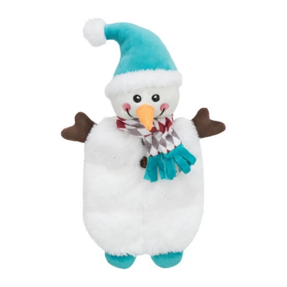 Trixie Xmas Snowman Toy - plüss játék (hóember - 31cm)
