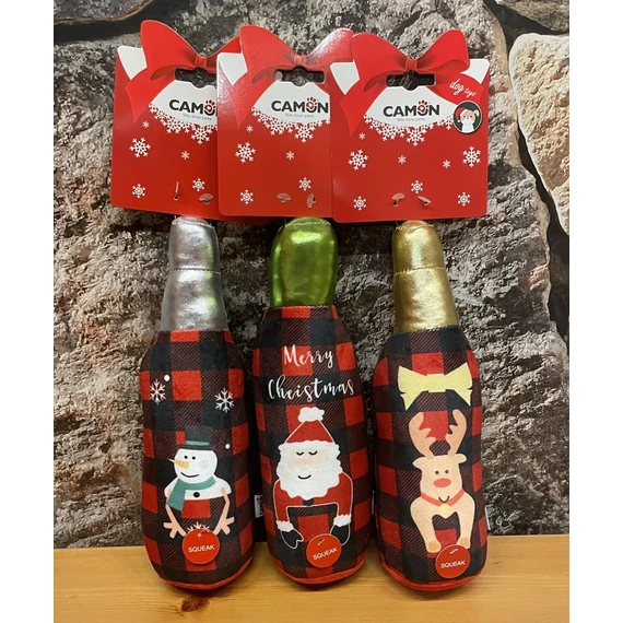 Camon karácsonyi sípoló "üveg" játék 26cm